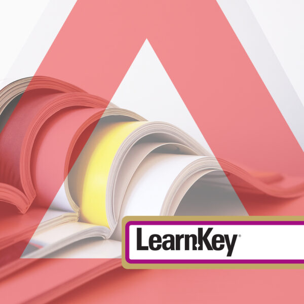 Adobe InDesign course at LearnKey’s Learning Academy focused on print and digital media publication, aligned with Adobe certification standards