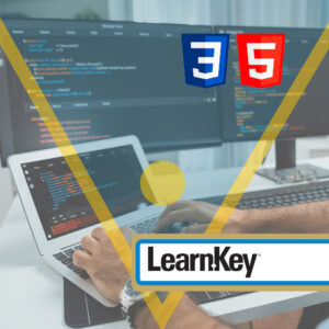 HTML and CSS course at LearnKey’s Learning Academy aligned with Certiport certification, focused on front-end web development skills