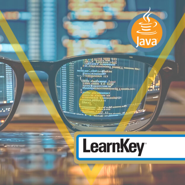 Java course at LearnKey’s Learning Academy aligned with Certiport certification focused on object-oriented programming and application development