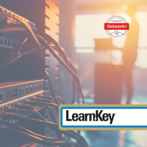 Network+ N10-008 course at LearnKey’s Learning Academy focused on networking concepts, infrastructure, and troubleshooting